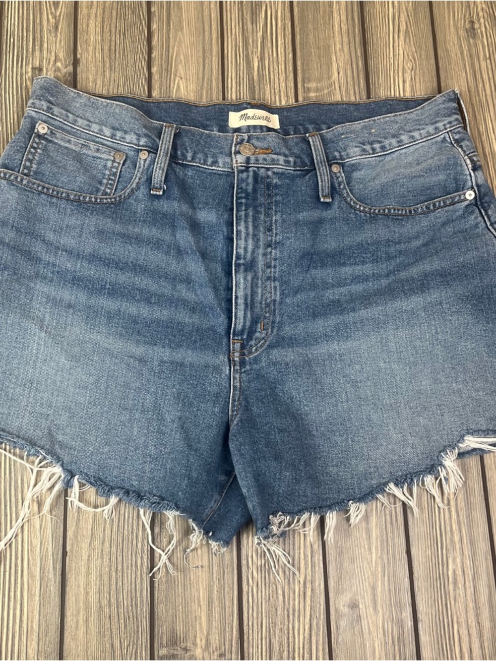 Madewell The Mom Jean Shorts Denim Shorts Size 33